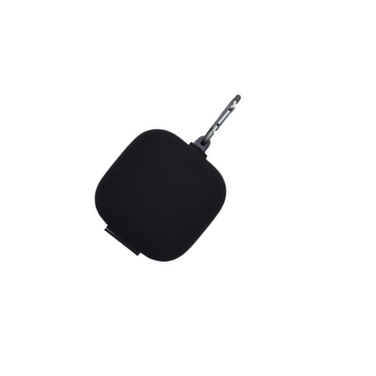 DOITOOL 3piezas Caja De Protección para Auriculares Inalámbricos Diseño De Hebilla De Metal Estuche De Almacenamiento para Headset Pro Funda De Silicona Antigolpes Negro