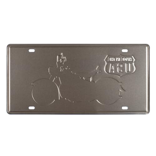 Image of Eazywagon inchMade in the U S A Motorbike inch Vintage Retro Metal Signs - License Wall Plate, Car Tag - Ideal for Cafe, Restaurant, Shop, Home, Hotel, Club, Office, Living Area - Design Plaque