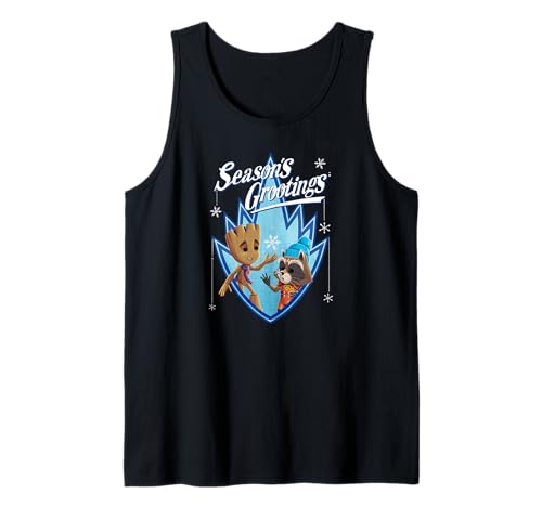 Marvel Guardians of the Galaxy Débardeur Fin des Pulls de Noël Trop Chauds