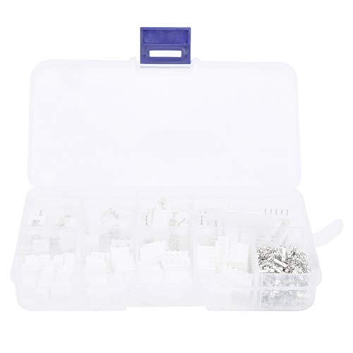 230pcs Terminal Kit Wire Connecteur Adaptateur complet Set Electrical Auxiliary XH2.54 Boîte de transport