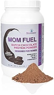 Momsanity Protein Powder for Women – Dairy Free Meal Replacement Protein Powder Made with Plant & Collagen Protein, 20 Grams Protein (Dutch Chocolate)
