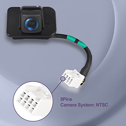 Image of PAPAPARTS Rear View Backup Camera Compatible with 2014-2017 Honda Accord Sport Hybrid EX LX SE Touring Replace OE 39530-T2A-A31, 39530T2AA21