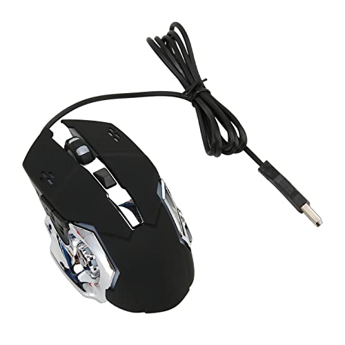 Mouse para juegos con DPI ajustable y luces RGB para potenciar tus partidas en PC