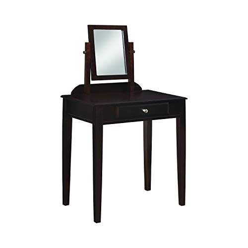 Get Popular Offer Frenchi Furniture 2-Piece Vanity Set, Espresso Get Popular Offer Frenchi Furniture 2-Piece Vanity Set, Espresso