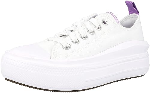 Converse Boy's Chuck Taylor All Star Move Ox-Canvas Color (Big Kid) Platform