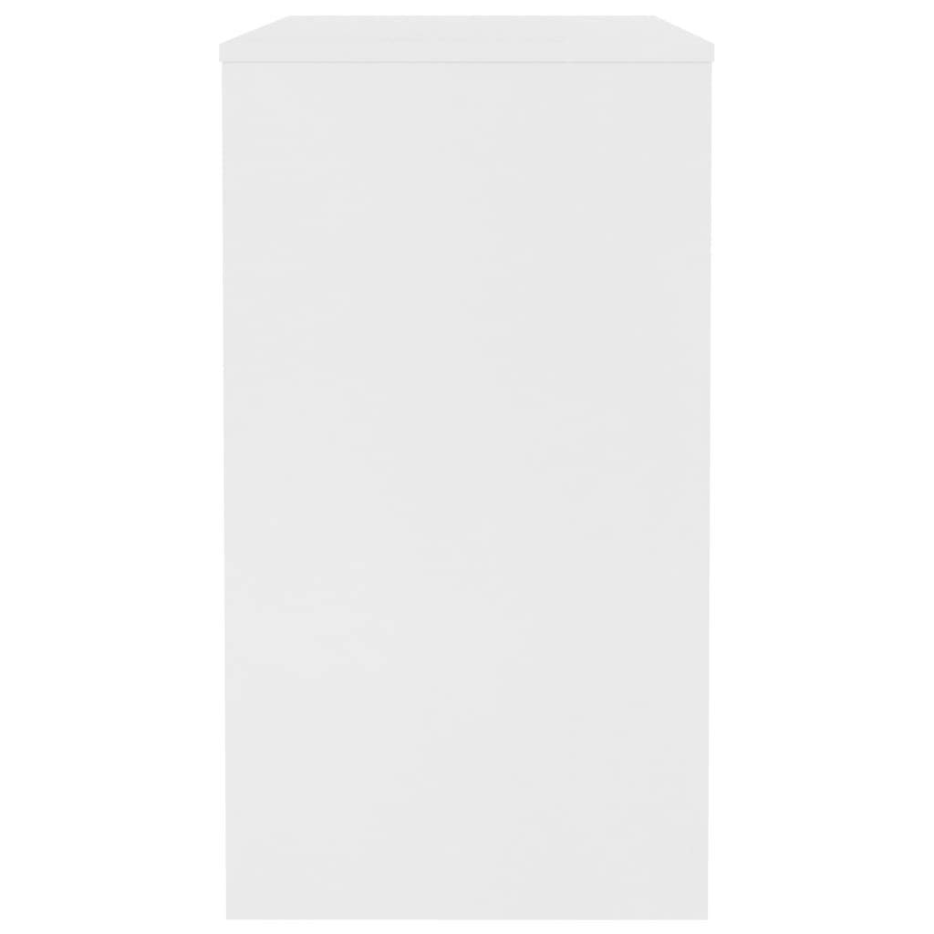 vidaXL Scrivania 90x40x72 cm, Legno ingegnerizzato, Bianco, Postazione computer, Home office, Dormitorio, Corridoio, Soggiorno & Camera, Scrivania studio, Tavolo console
