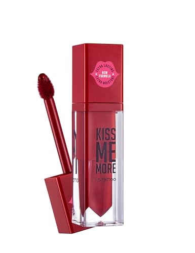 Flormar Kiss Me More Pintalabios líquido de larga duración con pigmentación intensa, nutritiva e hidratante, mate n.º 011 – Candy