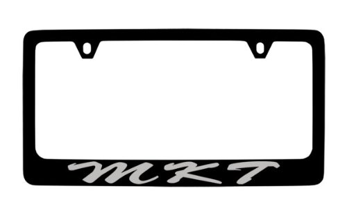 Marco para matrícula de metal negro: elegancia urbana para su Lincoln MKT