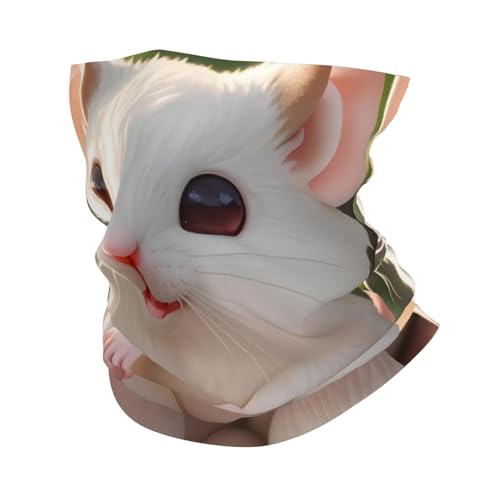 YYHHAOFA Multifunctional Sports Headscarf Can Be Used As A Scarf, Mask, Wristband, Neck Scarf, Hairband, Headband Mother And Child Rats Prints