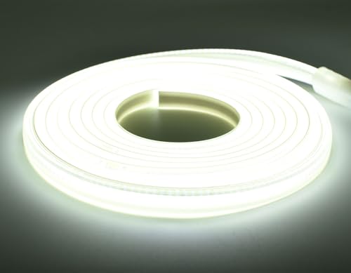 Tira de luces COB LED, 8 m, 110V-130V, Blanco Día 6500K miniatura 1