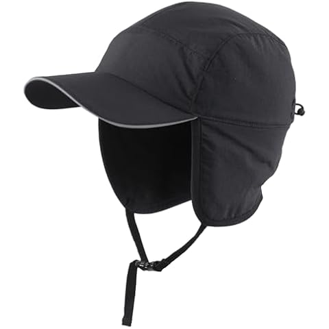 Decentron Men's Winter Fleece Earflap Hat Cover