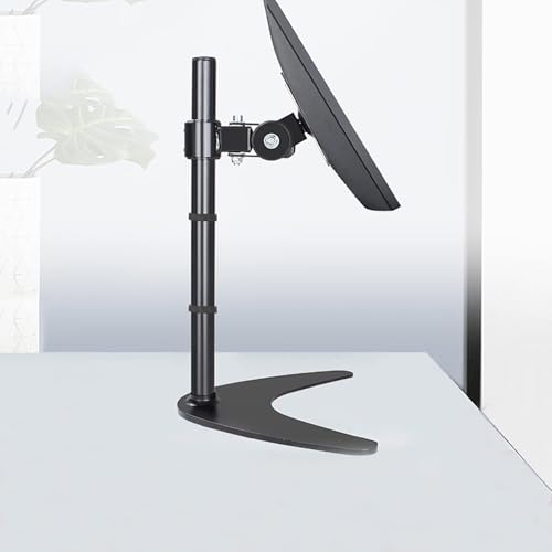 Support TV orientable et inclinable avec base en métal haute stabilité - 2