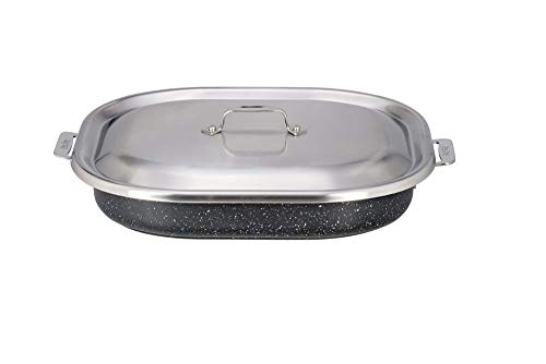 Bon Chef 60023CLDGALAXY Hotstone Cucina 5 Quart Galaxy S/S Pan