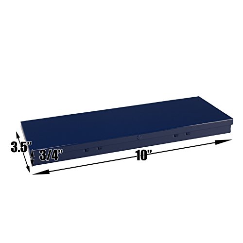 Image of Andrew Mack BB-46 Sapphire Blue Brush Box for Storing Pinstriping Brushes