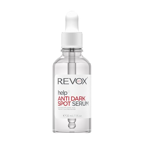 REVOX B77 - Help Anti Dark Spot Serum, 30 ml, Sérum Antimanchas, Reduce y Previene Manchas Oscuras, Minimiza Cicatrices Acné Pigmentadas, Unifica la Tez, Revitaliza e Ilumina la Piel, Rápida Absorción