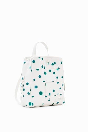 Desigual Women's Accessories PU Backpack Mini, White, One Size