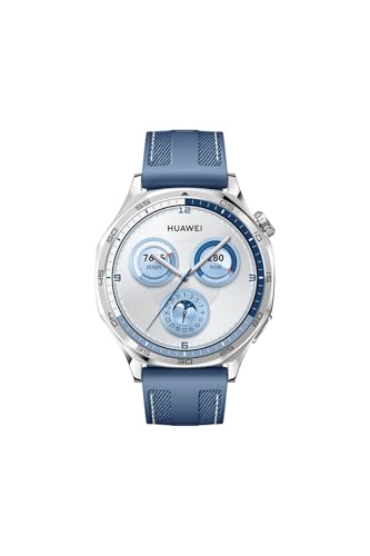 HUAWEI WATCH GT 5 Smartwatch da 46 mm, design con bordi affilati, nuovissimo sport per corsa e ciclismo, monitoraggio della salute, durata della batteria fino a 14 giorni, compatibile con iOS e