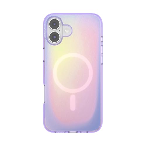 Image of PopSockets iPhone 16 Plus Case Compatible with MagSafe, Phone Case for iPhone 16 Plus, Wireless Charging Compatible, Case Only - Aura
