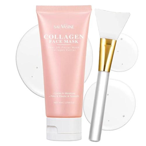 Collagen Overnight Wrapping Peel Off Face Mask - Deep Hydration C...