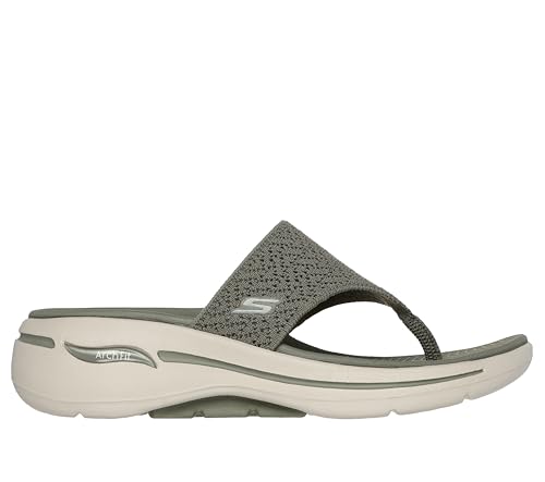 Image of Skechers womens Go Walk Arch Fit Sandal Wee Slippers