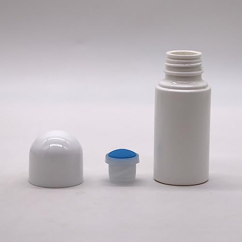 4 Pcs 50 ml Sponge Head Plastic Applicator Bottles with Sponge Refillable Deodorant Bottles for Cosmetic Essential Oil4