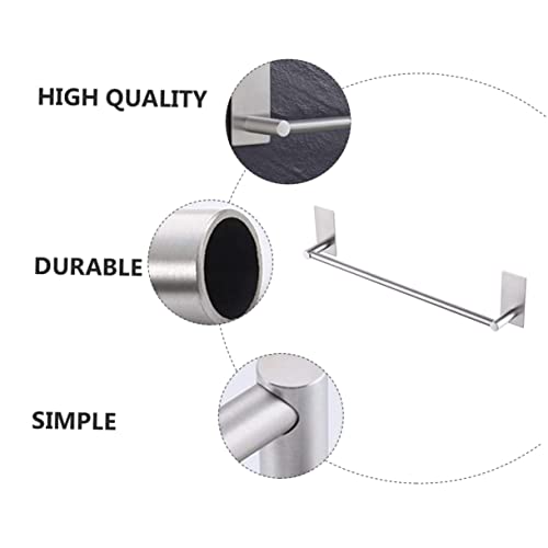 Porte-serviettes cuisine sans perçage support inox mural