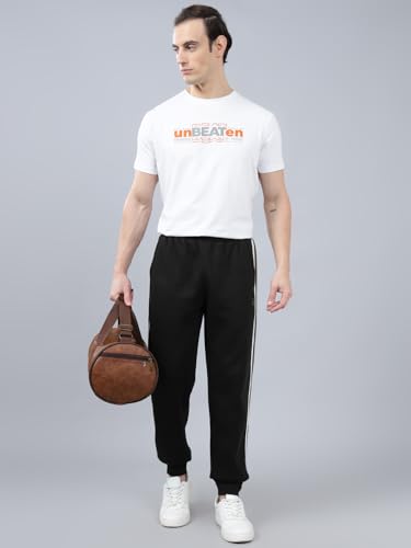 Image of Cantabil Men Solid Winter Wear Casual Track Pant l Casual Track Pant for Men l Casual Winter Wear Regular Fit Track Pant for Men (P MTRP00076)