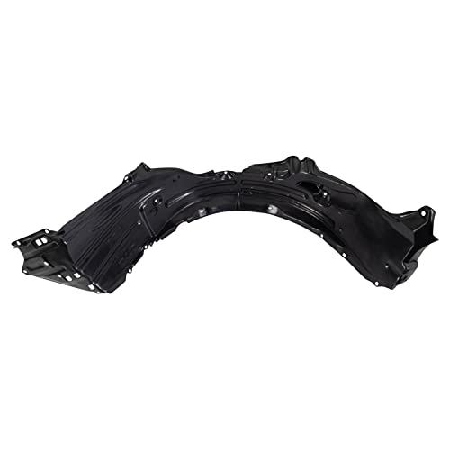 Image of TRQ Front Driver and Passenger Side Inner Fender Liner Set Compatible with 2018 Toyota C-HR