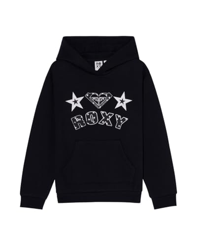 Sweat Roxy Surf Feeling Brushed Noir : Idéal Après la Plage ou pour l'École