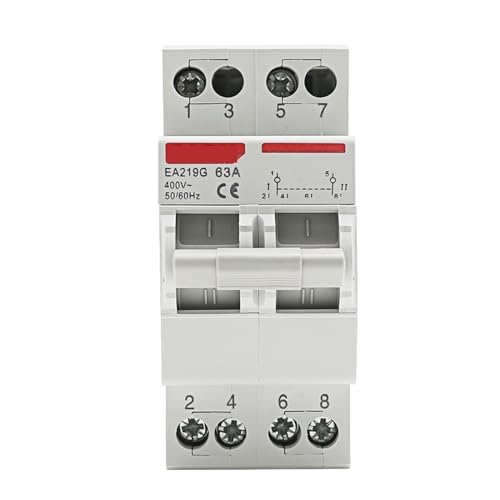 Disjoncteur MTS 2P 63A pour éviter les courts-circuits de double alimentation