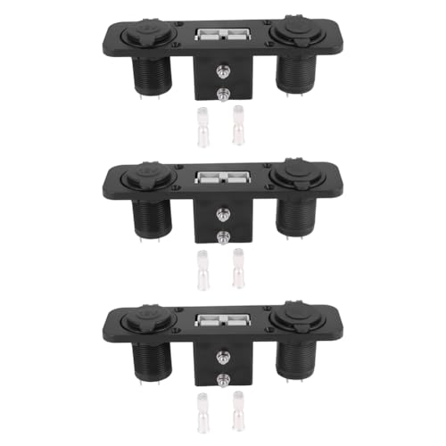 Double Prise USB Encastrable Lot de 3 Chargeurs 12V 24V pour Caravane et Camion