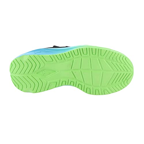 Image of PUMA Softride One4All Fade PS Boys ToddlerYouth Slip On 125 M US Little Kid BlackLimeAqua