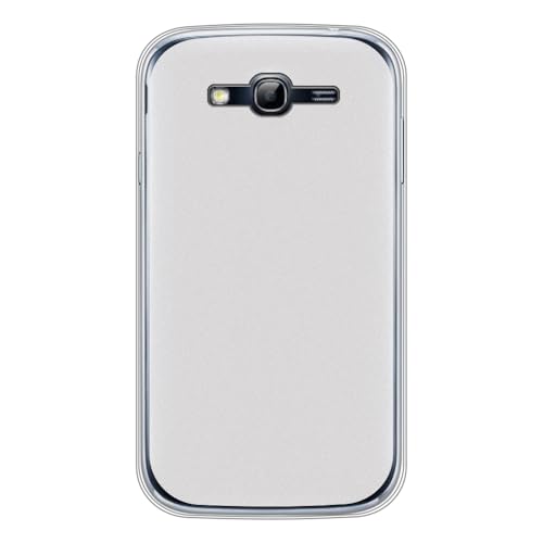 Shantime Soft Case Compatible with Samsung Galaxy Grand Duos i9082, Slim Shockproof Bumper Protective Back Cover, Anti-Scratch Flexible Shell, Grip-Friendly(White)