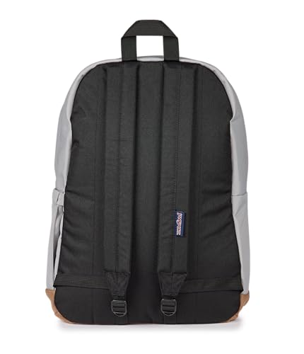 Image of JanSport Right Pack Backpack - Durable Daypack with Padded 15 Laptop Sleeve, Spacious Main Compartment & Integrated Water Bottle Pocket - Grounded Grey