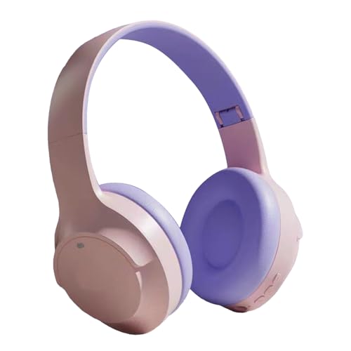Cebrero Supra-desgarro Plegable con un Casco de reducción de Ruido con Graves Profundos, micrófono Integrado y cómodas Almohadillas de proteínas