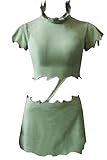 Nsoking Anime Womens Cosplay Neliel Tu Costume Lolita Dress Party Uniform Halloween Outfit (XXX-Large)