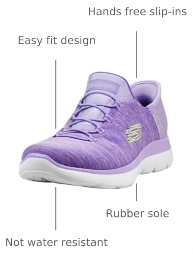 Image of Skechers Women's Summits Dazzling Haze Hands Free Slip-ins Sneaker