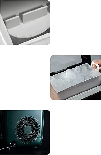 Fabricadora de hielo compacta para uso doméstico miniatura 6
