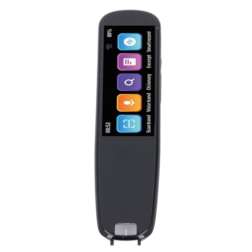 Luqeeg Tragbarer Übersetzungsstift, Scan -Übersetzer -Stift, Smart -Pen -Scanner -Übersetzungsgerät, Offline -Scan -Digitalscanner, 131 Sprache Online -Übersetzergerät