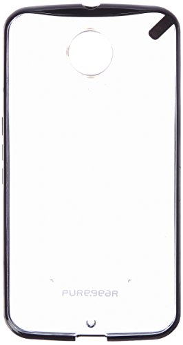 Puregear Slim Shell Case for Nexus 6 - Clear/Black