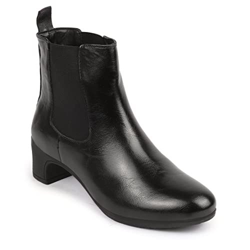 Image of FAUSTO Women Flared Heel Boots