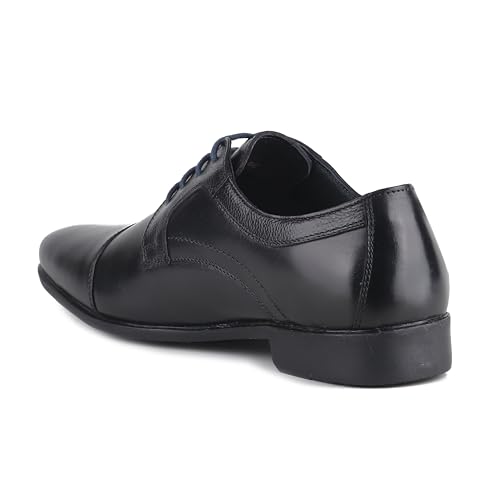 Image of Red Chief Leather Formal Derby Shoes for Men