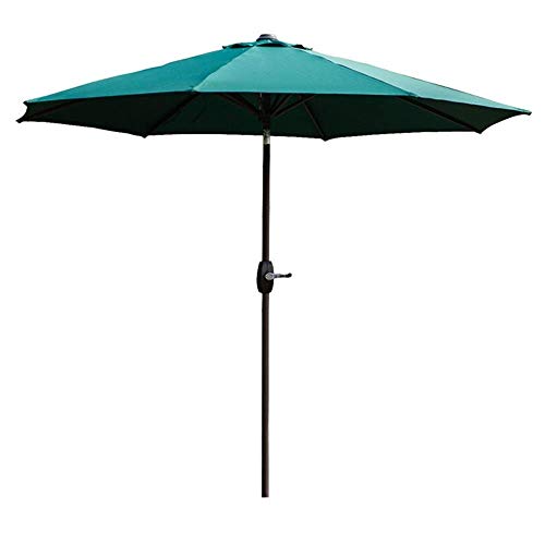 Parasol para exteriores y terrazas de 2,7m con inclinación manual XJBTBA