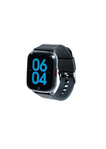 Smart Med Alert Reloj inteligente cuadrado celular 4G para personas mayores: máxima conectividad y estilo. Seguridad para personas mayores con detección de caídas y asistencia de emergencia 24/7.