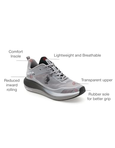 Image of U.S. Polo ASSN. Men Lace Up Running Shoes
