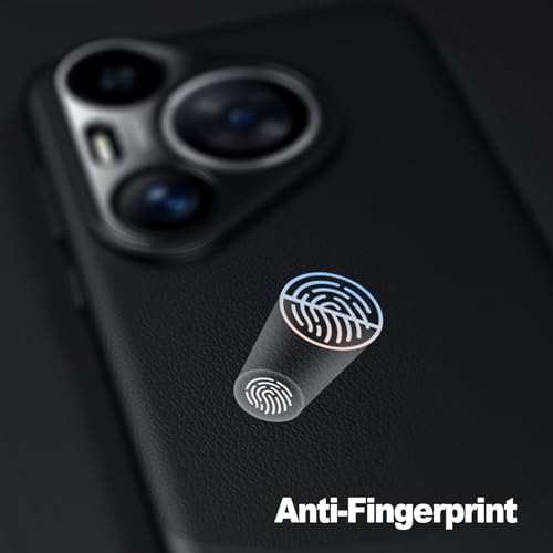 ZIFENGXUAN-Ultra -Thin Case for Huawei Pura 70 Ultra/70 Pro/70 Pro+/70, Business Style Leather Soft Case Raised Lens Protection Anti -Fall Shell (70,Blue)