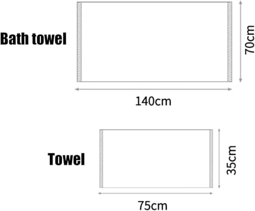 Image of Microfiber Bath Towels, Lightweight, Absorbent, Super Fluffy and Fast Drying Towel for Travel, Vacation, Fitness and Yoga (3, Pink)