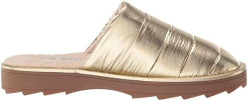 Steve Madden Women's Chex Slipper, Gold, 8 | Image 5