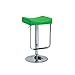 Premier Housewares Taburete, Verde, 38x38x82 cm, 2 Unidades