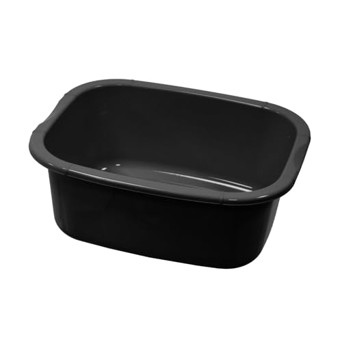 simpa 11L Multi-Purpose Black Plastic Rectangular Household Cleaning Bowl for Washing Up, Window Cleaning, Car Valeting and Multi Room Spot Cleaning Tasks. - Image 2